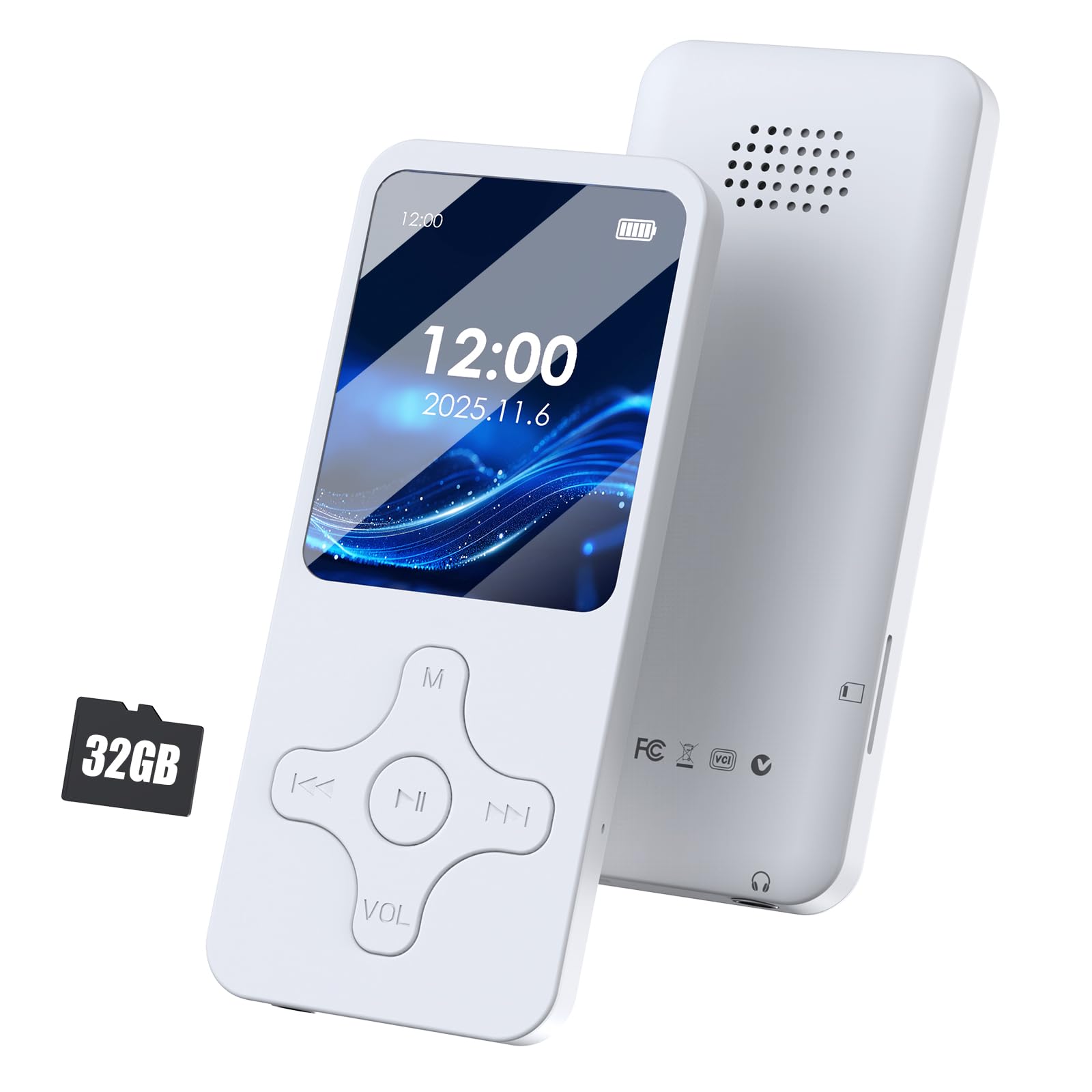Amazon.co.jp: Qosea MP3プレーヤー Bluetooth 5.0 MP3プレイヤー 32GB